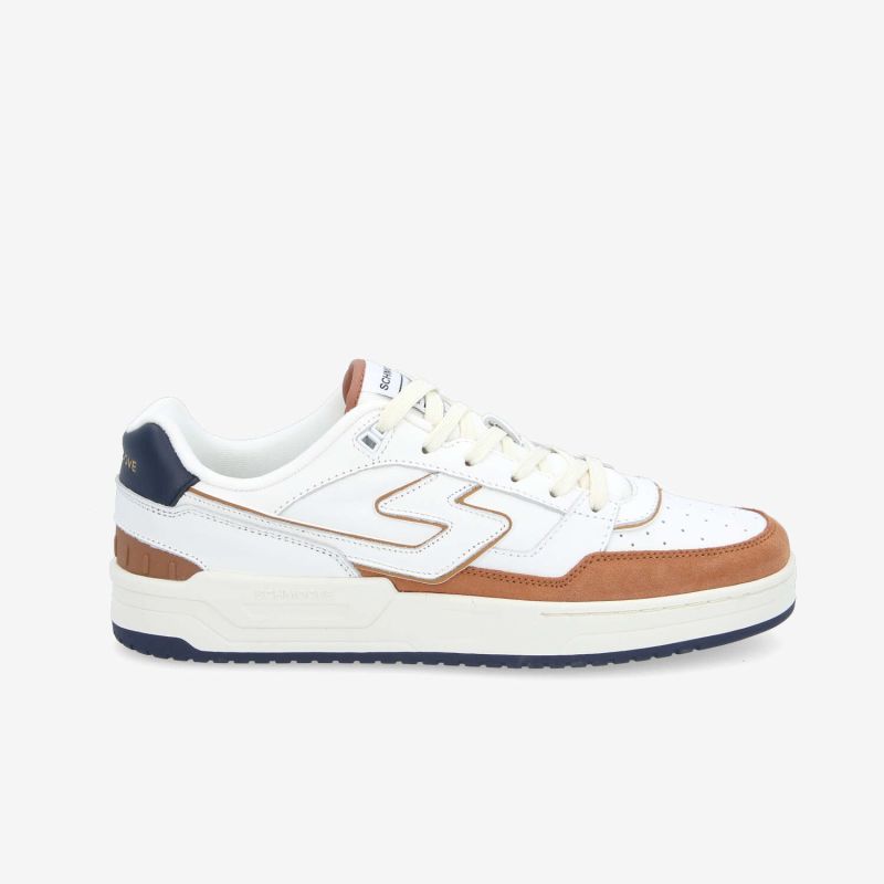 BROOKLYN COURT M - NAPPA/SUEDE/NAP - WHITE/NAVY/NUTS